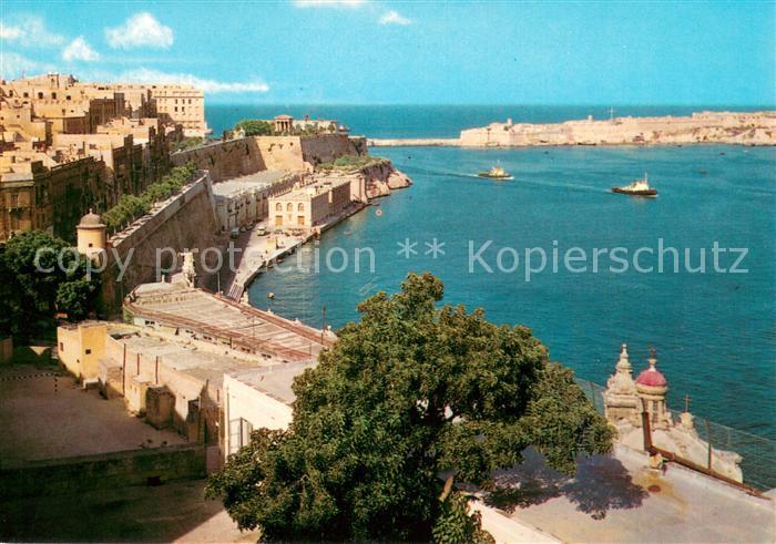 Valletta Malta Festung Hafeneinfahrt