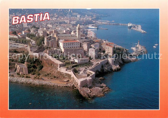 Bastia La citadelle vue aérienne