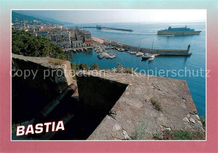 Bastia Vieux port depuis la citadelle