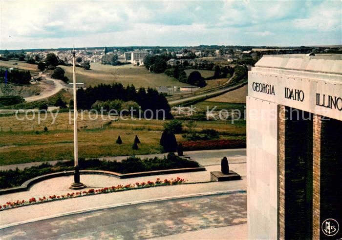 Bastogne Panorama vu du Mardasson Memorial