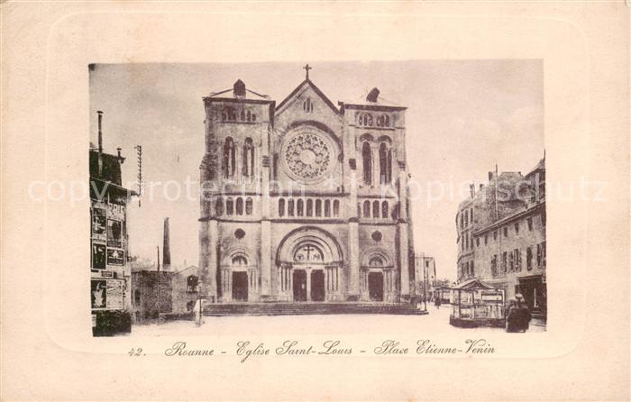 Roanne Loire Eglise Saint Louis