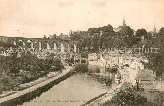 Dinan 22 Vue Generale prise du Saut a l'Ane