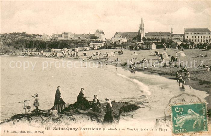 Saint-Quay-Portrieux Vue Generale de la plage