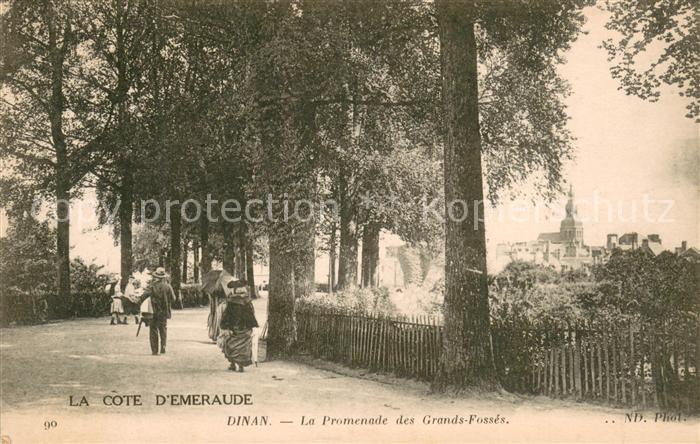 Dinan 22 La Promenade des Grands Fossés