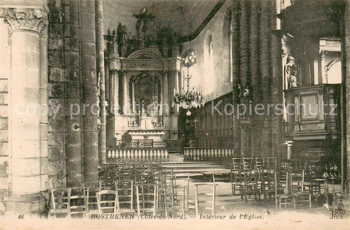 Rostrenen Intérieur de l'Eglise
