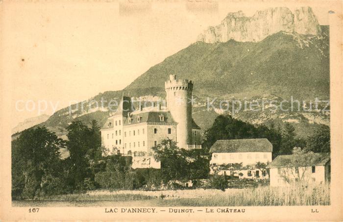 Duingt Lac d’Annecy Le Chateau