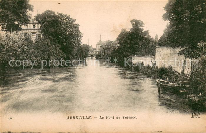 Abbeville 80 Somme Le Pont de Talence