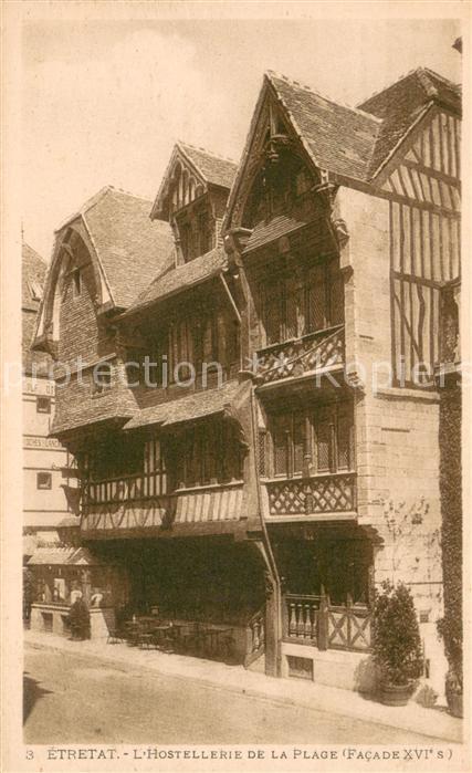 Etretat Hostellerie de la Plage Facade