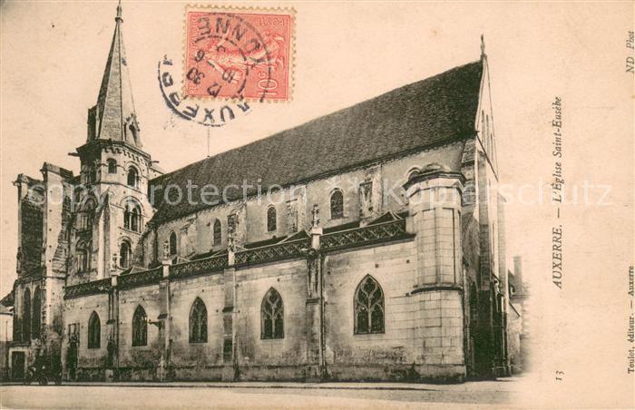 Auxerre Eglise Saint Eusèbe