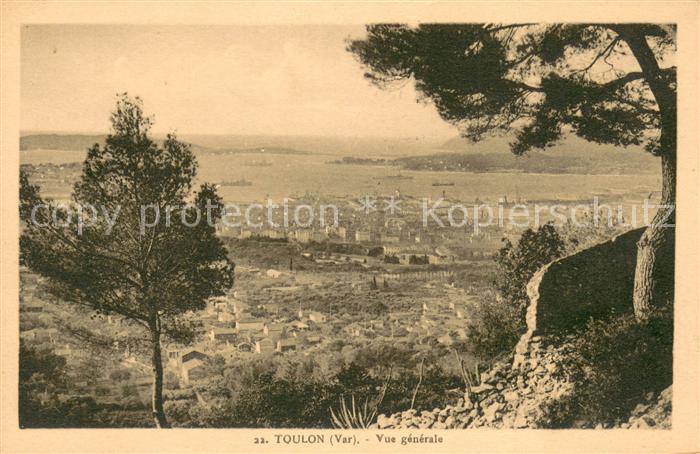 Toulon Var Vue Generale