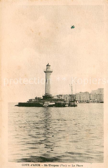 Saint Tropez Var Le phare Port Côte d Azur