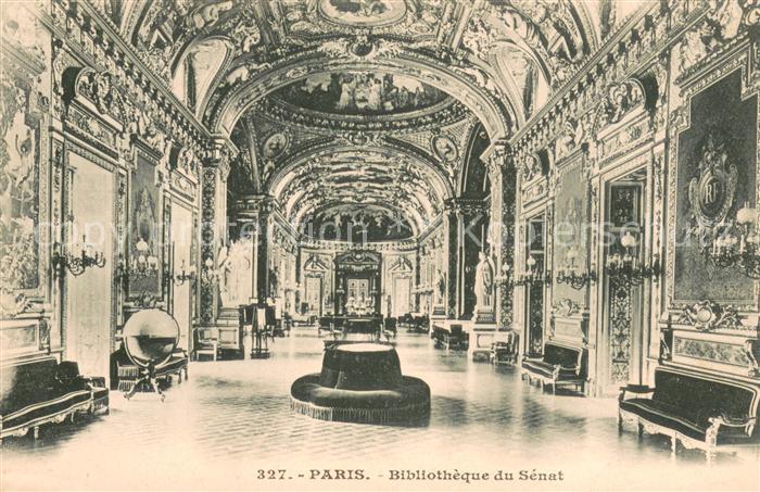 Bibliothek Library Paris Bibliotheque du Senat