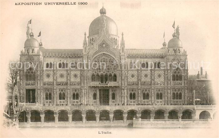 Exposition Universelle Paris 1900 L'Italie