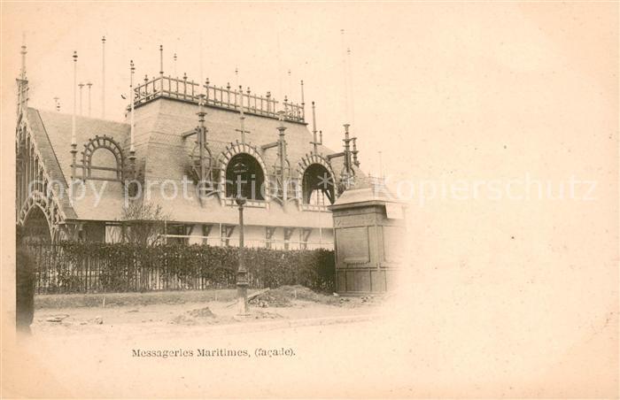 Exposition Universelle Paris 1900 Messageries Maritimes
