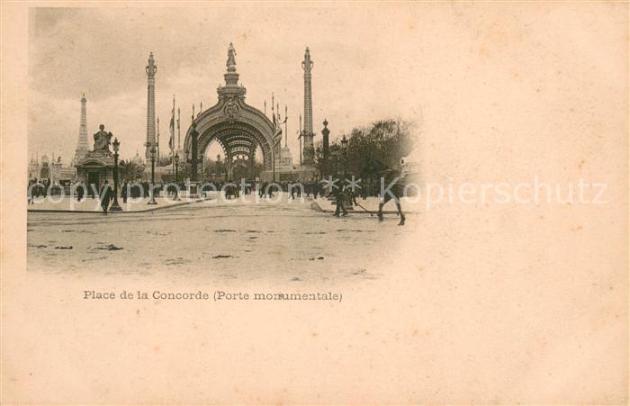 Exposition Universelle Paris 1900 Place de la Concorde