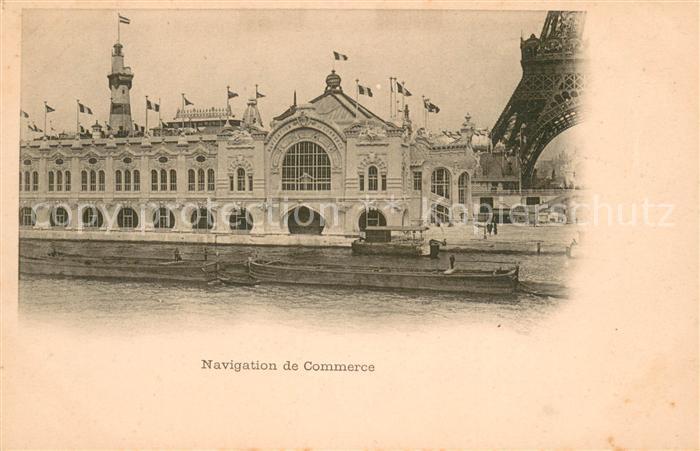 Exposition Universelle Paris 1900 Navigation de Commerce