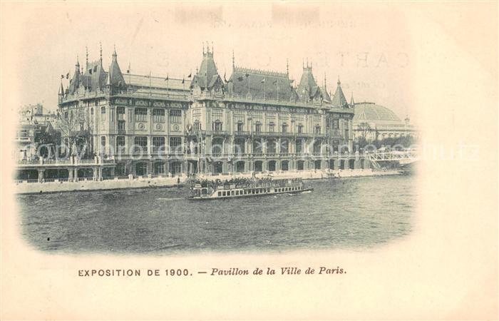Exposition Universelle Paris 1900 Pavillon de la Ville de Paris