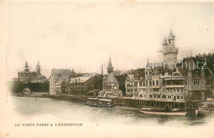 Exposition Universelle Paris 1900 Vieux Paris