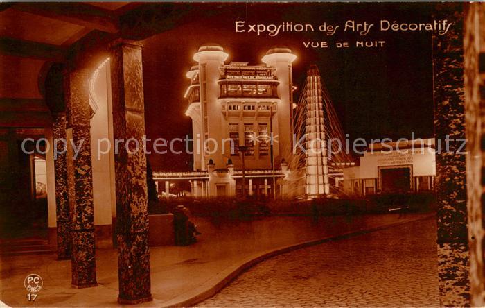 Exposition Arts Decoratifs Paris 1925