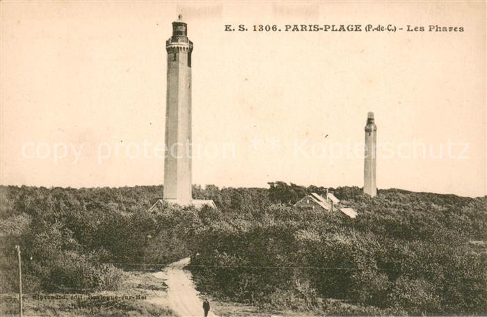Leuchtturm Lighthouse Paris Plage Phares