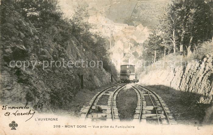 Zahnradbahn Mont Dore Funiculaire
