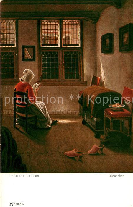 Kuenstlerkarte Pieter de Hooch