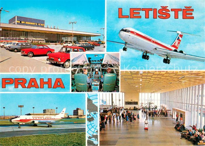 Flughafen Airport Aeroporto Prag