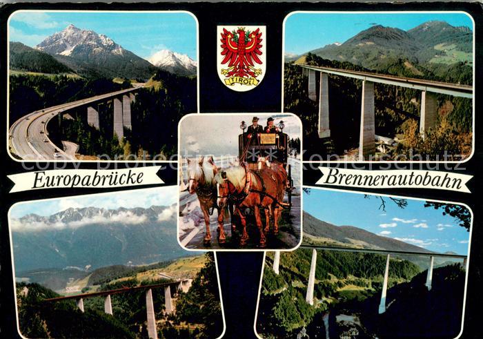 Autobahn Europabruecke Brennerautobahn