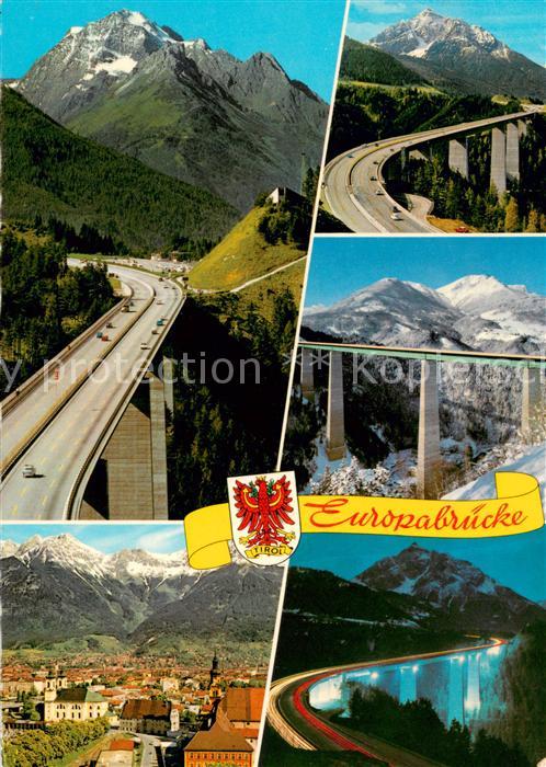 Autobahn Europabruecke bei Schoenberg