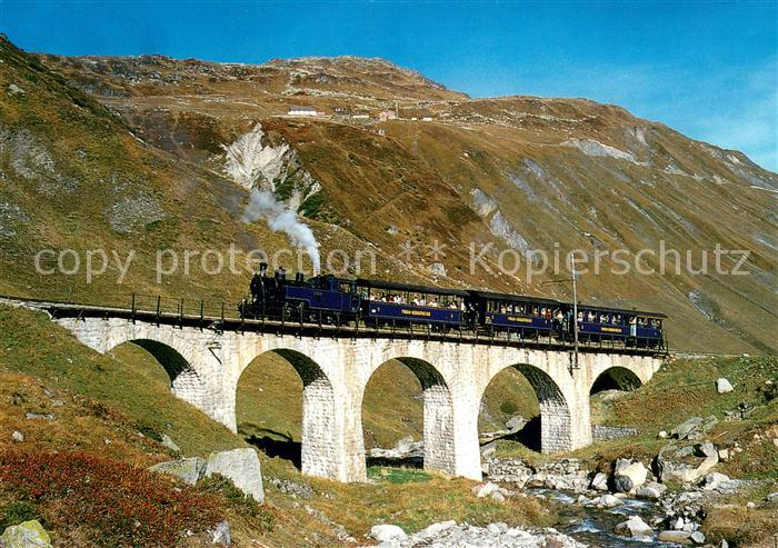 Lokomotive Furka Bergstrecke