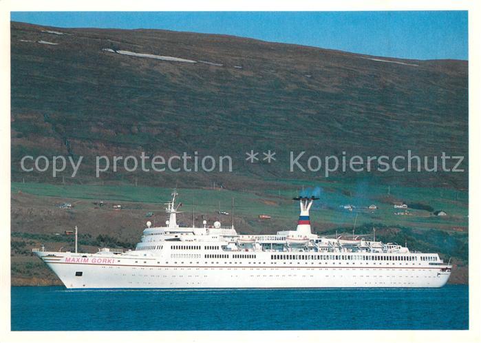 Dampfer Oceanliner Maxim Gorki