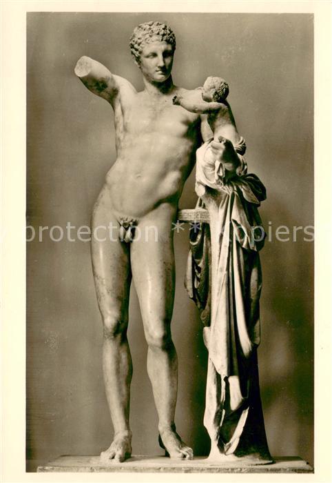 Skulpturen Hermes des Praxiteles
