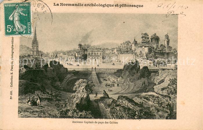 Normandie Region Ancienne Capitale du pays des Caletes