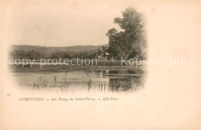 Compiegne Oise Les Etangs de Saint Pierre