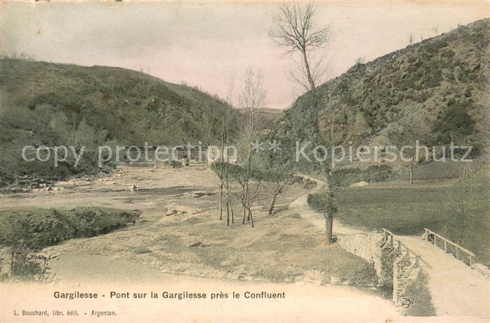 Gargilesse-Dampierre Pont sur la Gargilesse pres le Confluen