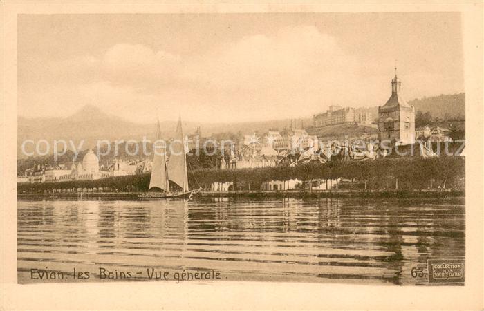 Evian-les-Bains Haute Savoie Panorama