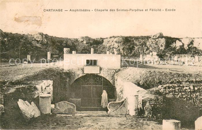 Carthage Karthago Amphitheatre Chapelle des Saintes Perpe