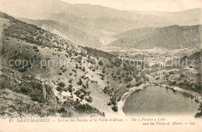 Saint-Maurice-sur-Moselle Le Lac des Perches et la Vallee d_Alsac