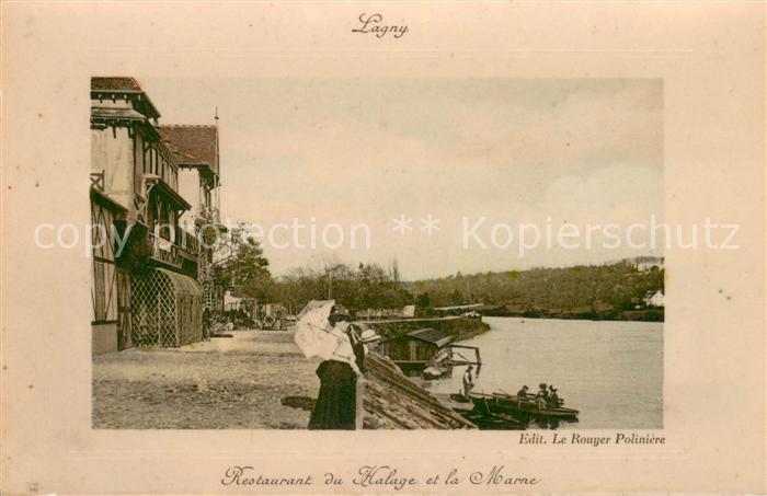 Dampmart 77 Seine-et-Marne Restaurant du Halage et la Marne