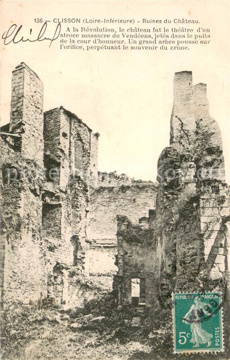 Clisson Ruines du Chateau