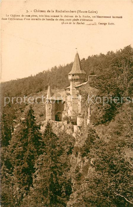 Saint-Paulien Chateau de la Rochelambert