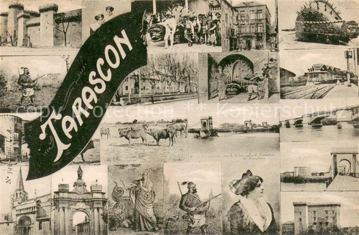 Tarascon Bouches-du-Rhone Vue partielle