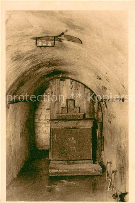 Vaux-devant-Damloup Fort de Vaux La Chapelle dans une galerie du Fort