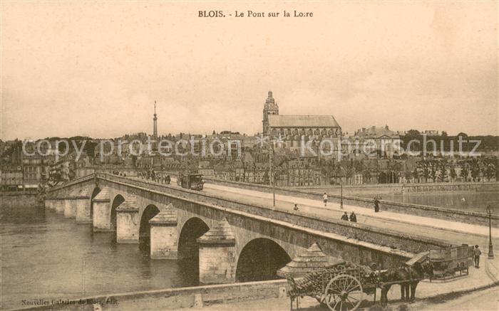 Blois 41 Pont sur la Loire