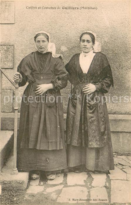 Guilliers Coiffes et costumes de la région