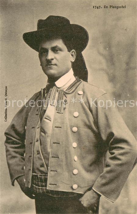 Plougastel-Daoulas Costume d un homme