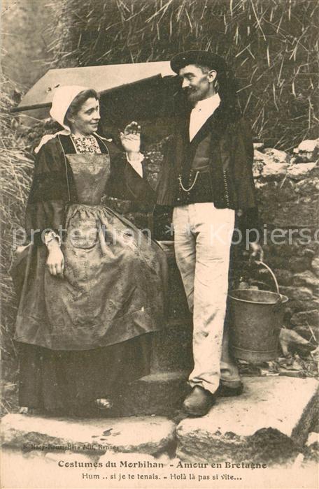 Morbihan Region Costumes du Morbihan Amour en Bretagne