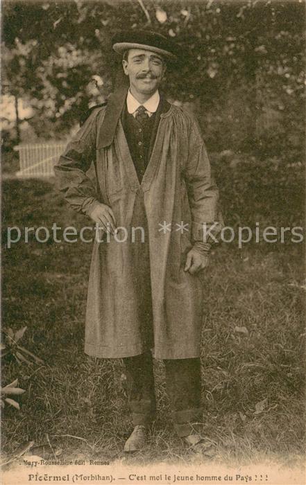 Ploermel Jeune homme du pays