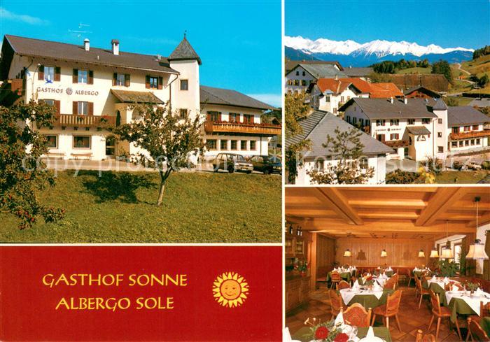 Lajen Bozen Gasthof Sonne Albergo Sole