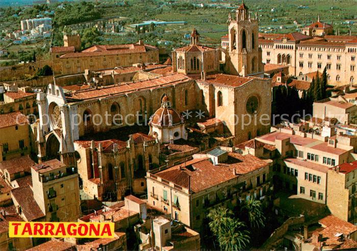 Tarragona Catedral vista aérea